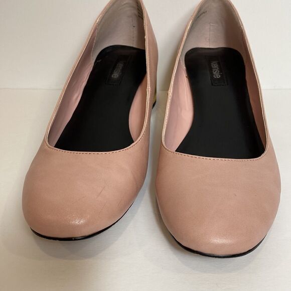 Kensie Addison pink and gold round toe pumps size 8 M - Picture 3 of 8